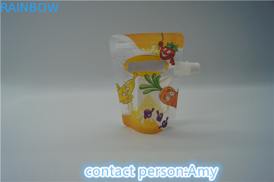 Eco d'imballaggio del sacchetto del becco di stampa della serratura dello zip del succo di FDA amichevole