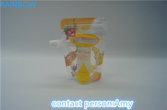 Eco d'imballaggio del sacchetto del becco di stampa della serratura dello zip del succo di FDA amichevole