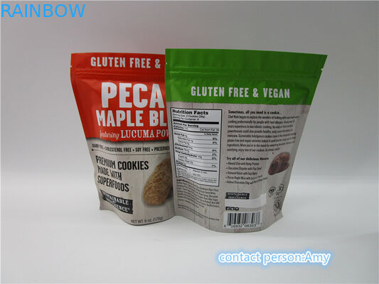 Rotocalcografia d'imballaggio del cioccolato del biscotto della borsa promozionale su ordine dello spuntino