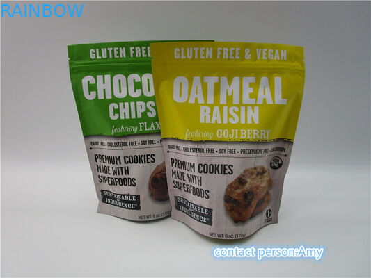 Rotocalcografia d'imballaggio del cioccolato del biscotto della borsa promozionale su ordine dello spuntino