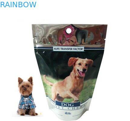 Borse dell'alimento per animali domestici sacchetto del foglio di alluminio/rinforzo d'imballaggio del lato per alimento per animali domestici d'imballaggio del gatto/cibo per cani/