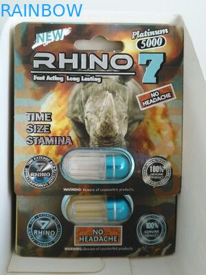 Contenitore d'imballaggio della pillola di potenziamento del sesso maschile della scatola di carta del ODM dell'OEM