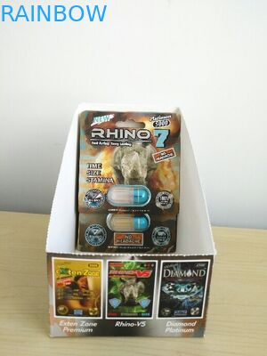 Contenitore d'imballaggio della pillola di potenziamento del sesso maschile della scatola di carta del ODM dell'OEM