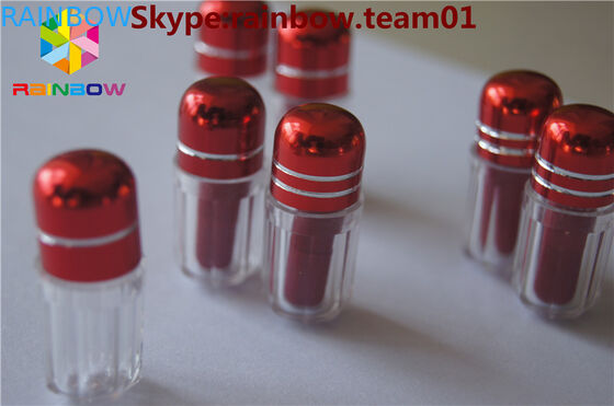 capsule di plastica vuote contenitore di pillole cassa capsula contenitore a forma di capsula forma esagonale bottiglia capsula