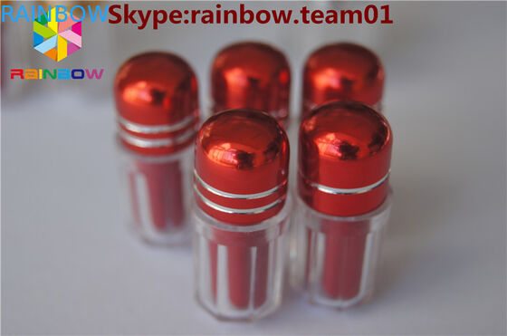 Imballaggio della pillola contenitore della capsula con tappo metallico imballaggio della pillola sessuale bottiglia della capsula con tappo stampato imballaggio della capsula sessuale