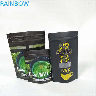 Custum ha stampato i sacchetti di plastica finiti opachi delle borse l'imballaggio della polvere che della proteina sta sulle borse della stagnola di mylar