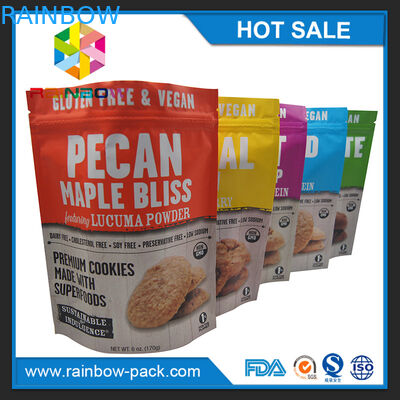 l'ologramma su ordinazione che lamina le patatine fritte a chiusura lampo di plastica dei sacchetti che imballano la borsa permeabile dell'umidità ha metallizzato il film del bopp