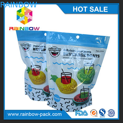 chiusura lampo a chiusura lampo della stagnola del nero della borsa del foglio di alluminio dell'odore della prova di mylar della borsa della grande prova a chiusura lampo di alluminio risigillabile su ordinazione dell'odore