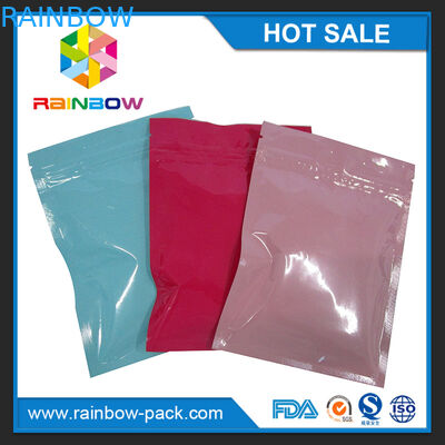 chiusura lampo a chiusura lampo della stagnola del nero della borsa del foglio di alluminio dell'odore della prova di mylar della borsa della grande prova a chiusura lampo di alluminio risigillabile su ordinazione dell'odore