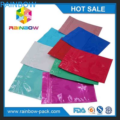 odori la borsa sigillata presa a chiusura lampo a chiusura lampo del di alluminio della medicina della borsa del foglio di alluminio della prova con la borsa risigillabile superiore della chiusura lampo