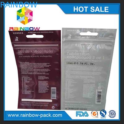 L'oro Shinny il mini sacchetto della stagnola che imballa/borse a chiusura lampo di alluminio chiuse ermeticamente