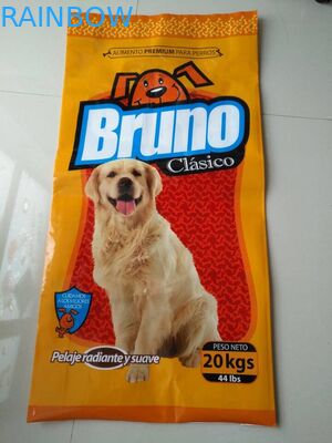 Rinforzo laterale d'imballaggio della borsa del rinforzo del sacchetto di stoccaggio laterale dell'alimento per l'alimento dell'animale domestico