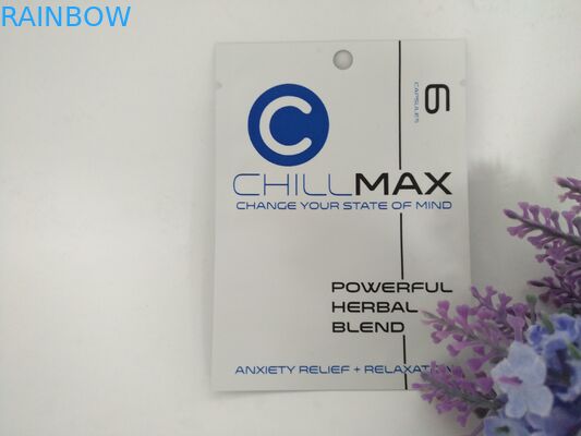 Pillole maschii di potenziamento del di alluminio di Matt che imballano borsa con la chiusura lampo