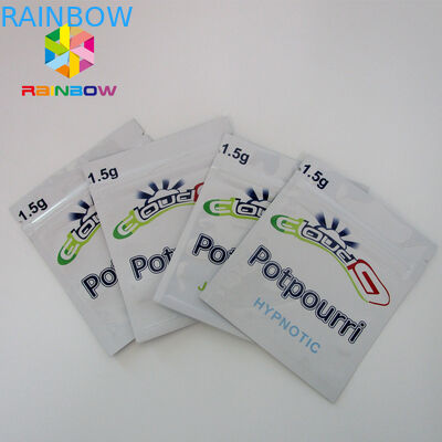 La pillola maschio di potenziamento insacca 3 - sacchetto piano dello zip laterale della guarnizione che imballa con il foro di caduta