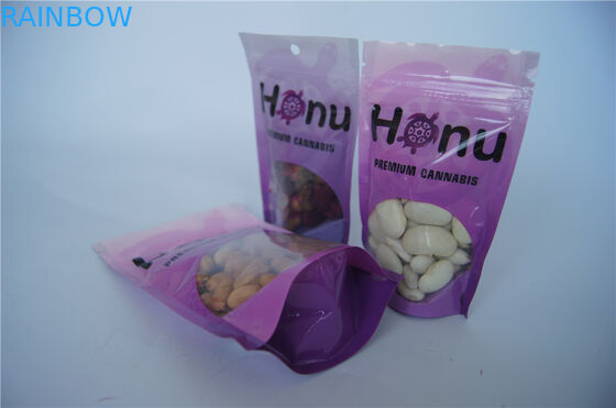 Aromatizzi borse della cima della chiusura lampo del di piccolo alluminio a chiusura lampo CBD/di THC per sapore differente della frutta