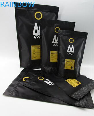 Economici amichevoli all'ingrosso stanno sulle borse di caffè di stampa su ordinazione della carta kraft di 250g/500g/1kg per il fagiolo