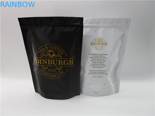 FDA ha certificato il foglio di alluminio di 500g 1000g di plastica sta sulle borse d'imballaggio della polvere del proteina del siero con la chiusura lampo