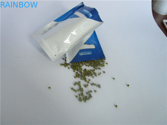 Borsa riutilizzabile del pacchetto dell'alimento della chiusura lampo di nutrizione della polvere del proteina del siero