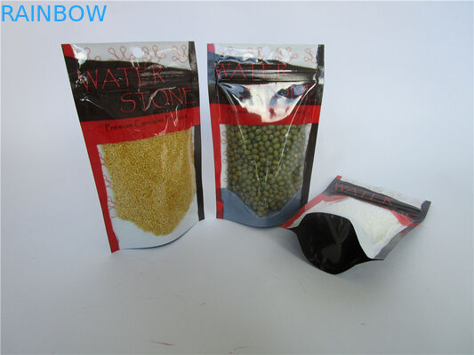 L'abitudine ha stampato la borsa d'imballaggio gommosa di plastica Jelly Bean/di Candy con la finestra