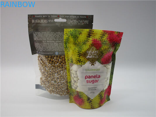 borsa d'imballaggio di mylar della stagnola dell'alimento della borsa di supplemento nutrizionale con la serratura della chiusura lampo per la polvere della proteina