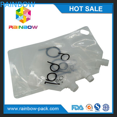 4oz/8oz/16oz trasparenti stanno sul sacchetto del vino con il becco libero di BPA