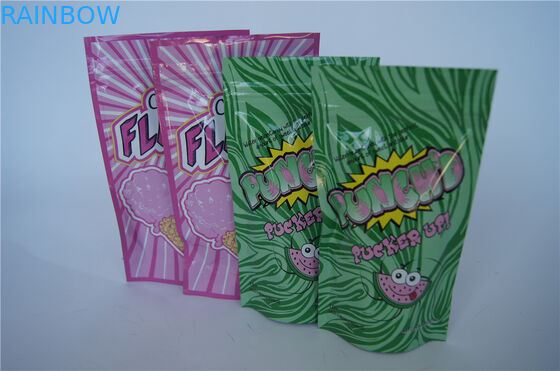 I sacchetti di plastica di forti colori di sigillamento 8 che imballano/pacchetto dell'alimento stanno sui sacchetti