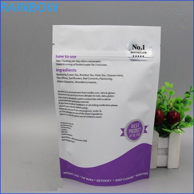 Doypack della polvere di supplemento sacchetti/250g della polvere del proteina del siero della borsa/1kg 500g della chiusura lampo della polvere del di alluminio delle etichette private