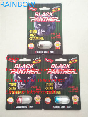 Carta di carta sessuale della bolla 3D della capsula/pacchetto sessuale maschio della pillola del sesso di potenziamento di prestazione