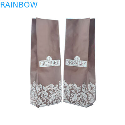 Il commestibile del fondo piatto Eco amichevole sta sulla valvola d'imballaggio di degassamento del caffè dei sacchetti