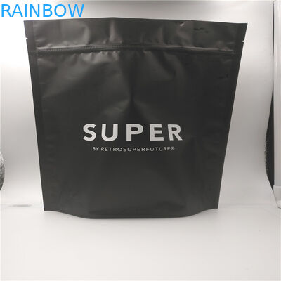 Il nero opaco 500 grammi 1 libbra ha stampato le borse di imballaggio per alimenti con la chiusura lampo e la valvola di degassamento