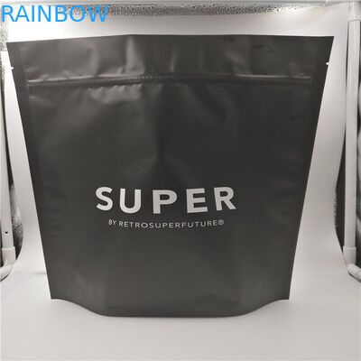 Il nero opaco 500 grammi 1 libbra ha stampato le borse di imballaggio per alimenti con la chiusura lampo e la valvola di degassamento