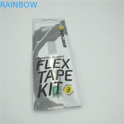 Sacchetti di plastica aperti inferiori d'attaccatura che imballano, abitudine laterale del sacchetto della guarnizione tre stampata