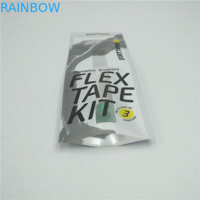 Sacchetti di plastica aperti inferiori d'attaccatura che imballano, abitudine laterale del sacchetto della guarnizione tre stampata