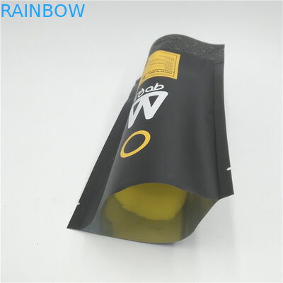 Grammo d'imballaggio biodegradabile 16 Oz delle borse 500 del chicco di caffè dell'Etiopia con la chiusura lampo