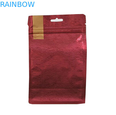 Borsa d'imballaggio di alluminio del della latta del legame del blocchetto del caffè piano all'ingrosso del fondo con la valvola 500g 1kg di degassamento