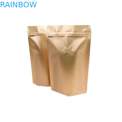 L'abitudine ha stampato la borsa d'imballaggio arrostita Matt del chicco di caffè sta sulle borse d'imballaggio 250g del caffè di alluminio del sacchetto con la valvola