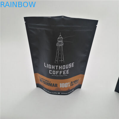 L'abitudine ha stampato i sacchetti di plastica che imballano le borse a chiusura lampo di Mylar laminate stagnola per la caramella