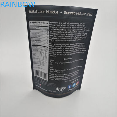 L'abitudine ha stampato i sacchetti di plastica che imballano le borse a chiusura lampo di Mylar laminate stagnola per la caramella