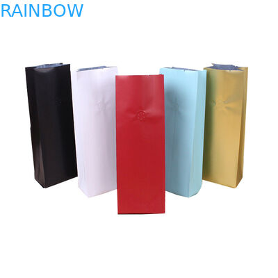 sacchetti di plastica a terra arrostiti 500g della saldatura a caldo che imballano la borsa di caffè con il legame della latta e della valvola