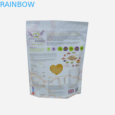 I materiali approvati dalla FDA di plastica stanno sulla borsa a chiusura lampo del di alluminio del sacchetto per tabacco che packagiing