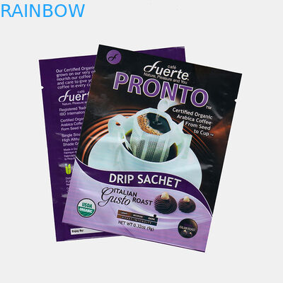 La stagnola opaca su ordinazione risigillabile del commestibile dello SGS 100g sta sul sacchetto a chiusura lampo per i dadi