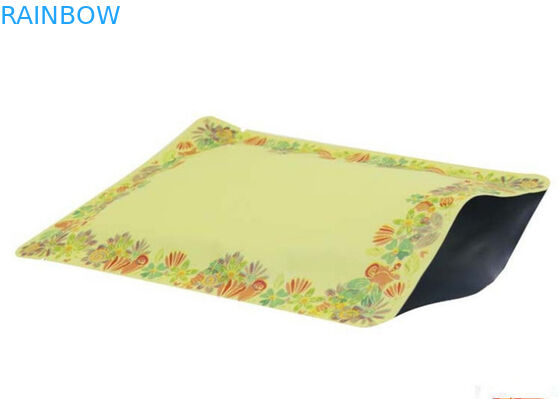 Il lato del cristallo tre dell'oro ha sigillato i sacchetti di plastica per l'occhio/maschera facciale, Eco amichevole