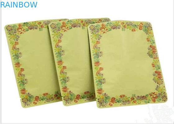 Il lato del cristallo tre dell'oro ha sigillato i sacchetti di plastica per l'occhio/maschera facciale, Eco amichevole