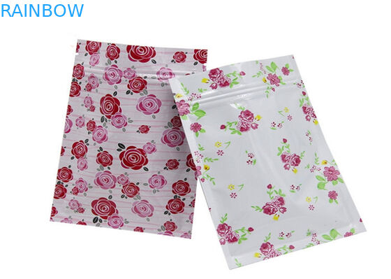 Il lato del cristallo tre dell'oro ha sigillato i sacchetti di plastica per l'occhio/maschera facciale, Eco amichevole