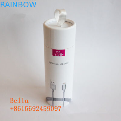 Imballaggio a forma di del contenitore di carta di cilindro