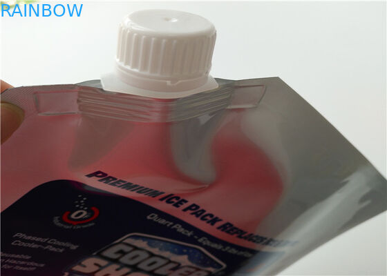 I frutti di mare del supermercato fruttificano borsa/borsa per il ghiaccio più fresche isolate eliminabili del di alluminio