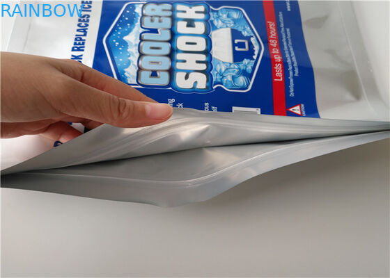 I frutti di mare del supermercato fruttificano borsa/borsa per il ghiaccio più fresche isolate eliminabili del di alluminio