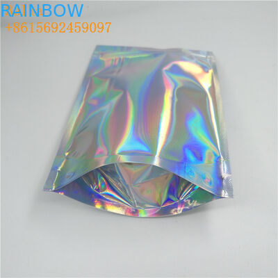 Stia sull'imballaggio del sacchetto della stagnola della serratura dello zip