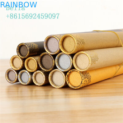 Cartone cilindro scatola di carta imballaggio rotondo / forma personalizzata 350g