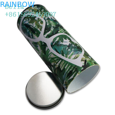 Scatola di carta rotonda che imballa le scatole operate d'imballaggio rotonde della polvere del regalo della scatola di carta